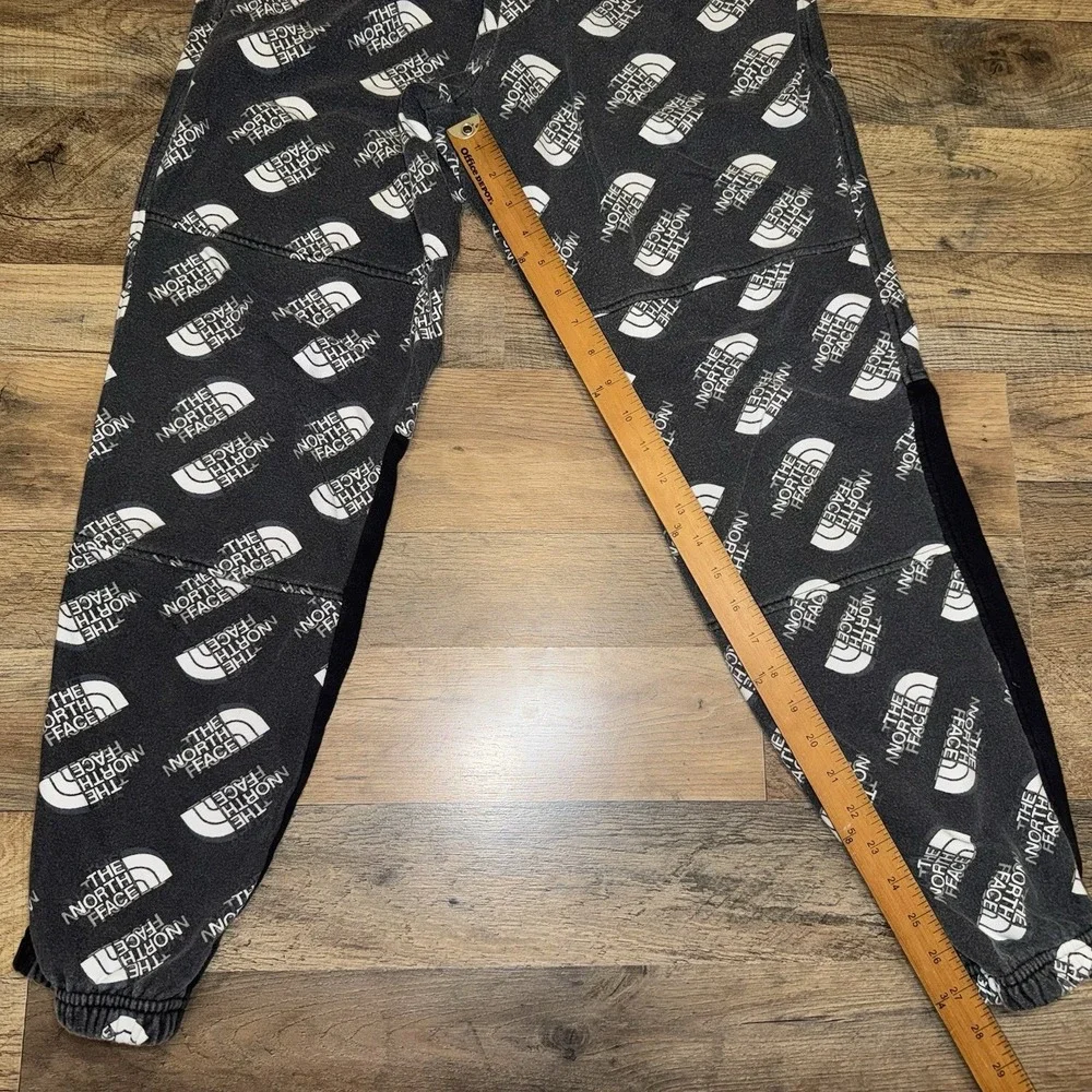 The North Face Men's Printed Tech Fleece Pants Black Size Medium